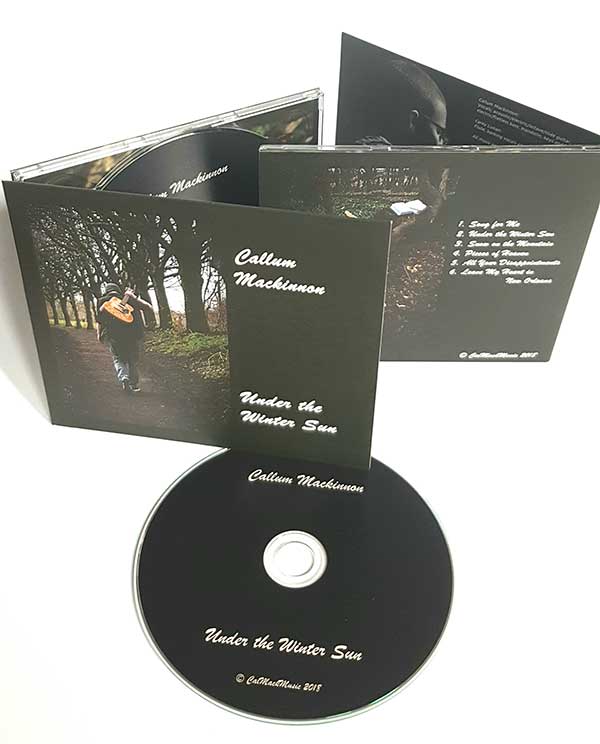 Custom Printed 4 Panel Digipak CD