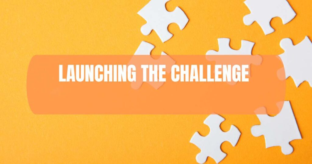 Launching the Challenge