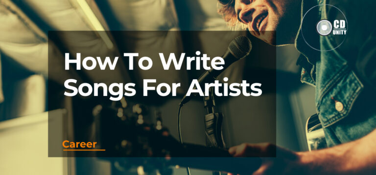 How To Write Songs For Artists