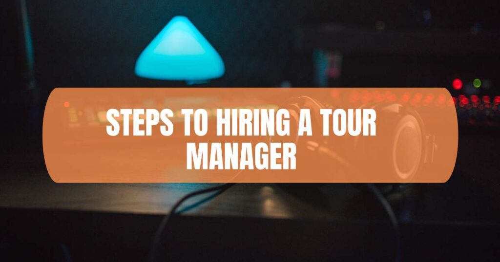 Sources for Finding Tour Managers